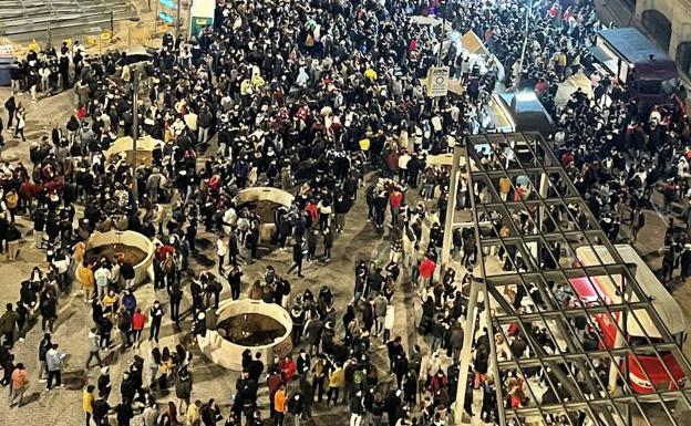 Las verbenas se vuelven a descontrolar en el centro de Valencia