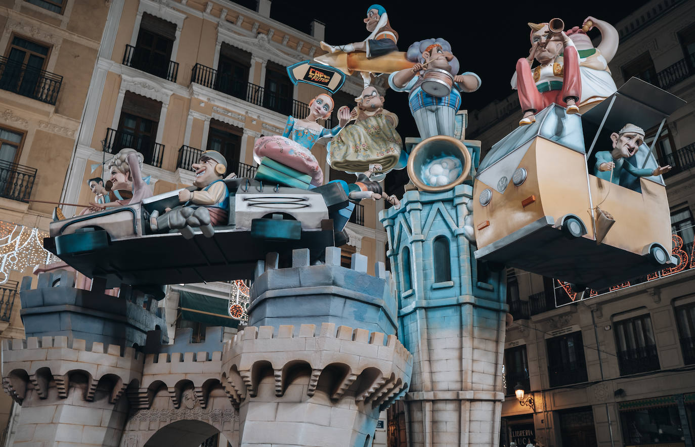 Así es la falla Plaza de la Merced