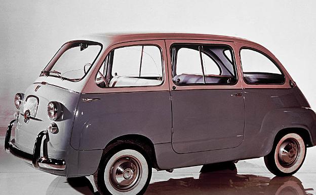 Fiat 600 Multipla de 1955, un adelantado a su tiempo