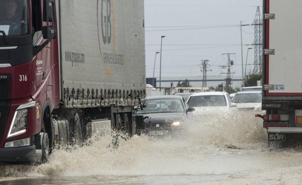 Las comunidades con más lluvia en 24 horas en la comunidad y la nueva trayectoria de la tormenta