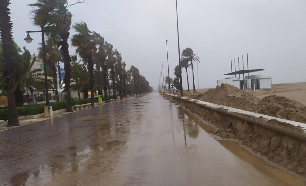 Lluvia de récord en Valencia