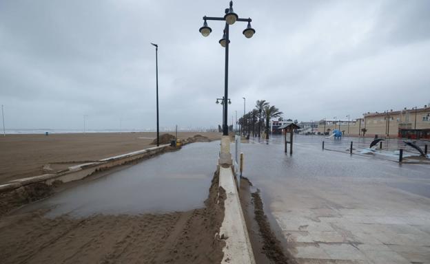 Las carreteras cortadas por la lluvia en la Comunitat este jueves