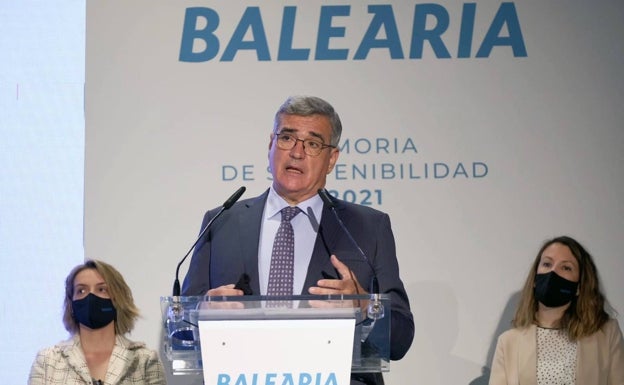 Baleària gana 49 millones y se recupera de la pandemia gracias al tráfico de mercancías