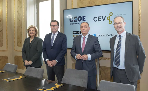 CEV, CEOE y CaixaBank se alían para fomentar la inclusión laboral de colectivos vulnerables