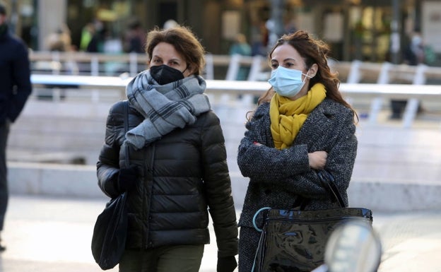 La ola de frío llega con heladas en el interior de la Comunitat