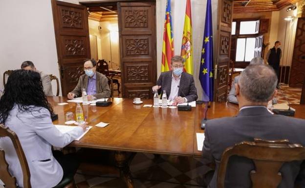 Puig, sobre Oltra: «Estamos a la espera de lo que disponga en su momento el TSJ»