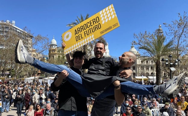 Jorge Moreno, ganador del concurso Arrocero del Futuro: «He cocinado paella valenciana con técnica alicantina para acabar con las rivalidades»