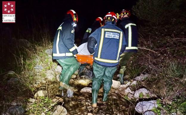 Hallan el cadáver de un anciano en un río en Castellón