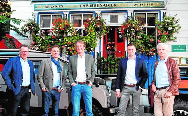 Ineos Grenadier, de la barra del bar al terreno más duro