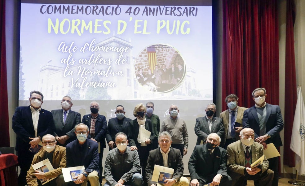 40 años de las reglas del valenciano