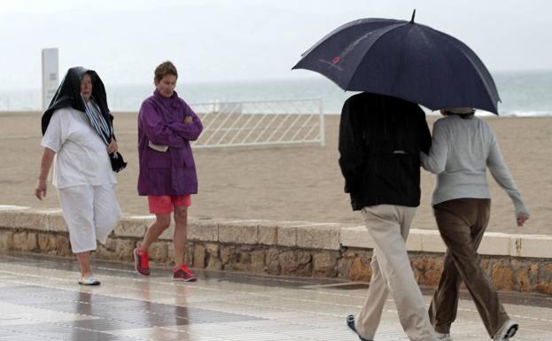 La previsión de Aemet en Semana Santa: anuncia lluvias de Benidorm y Dénia a Gandia y Oropesa