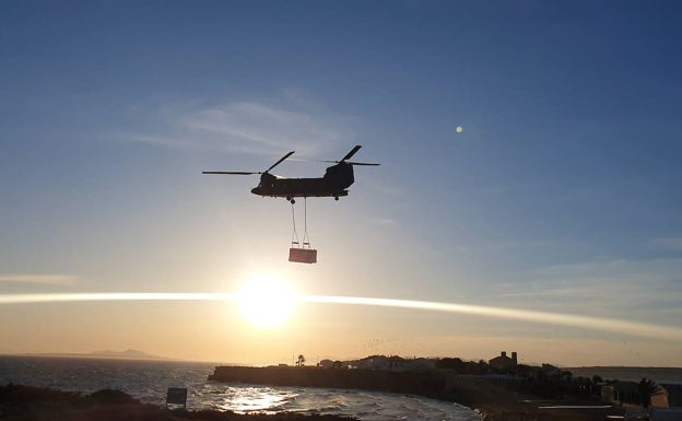 Tabarca recupera la luz y el agua después de varios días sin suministro por el temporal