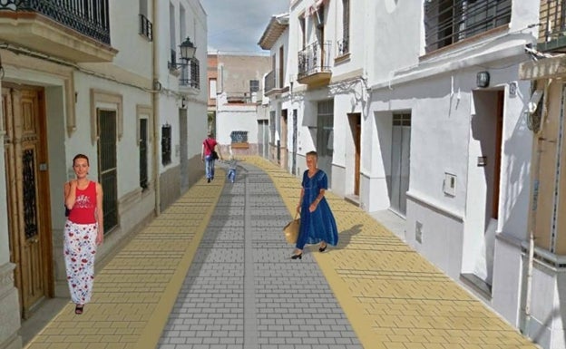 Canet d'en Berenguer redefine su centro histórico sin barreras arquitectónicas y con menos CO2