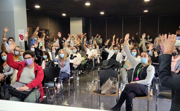 Los trabajadores del Hospital de Dénia van a la huelga del 4 al 6 mayo