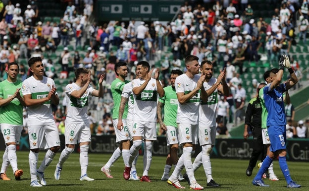 El Elche roza la permanencia tras ganar al Mallorca: «Hay que disfrutar este momento»