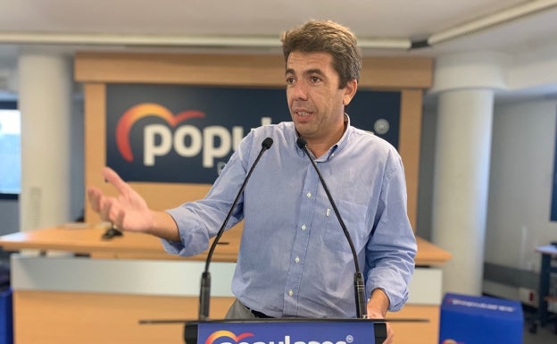 Mazón interpela a Arrimadas ante el pacto de Cs en Orihuela para aplicar las políticas del tripartito