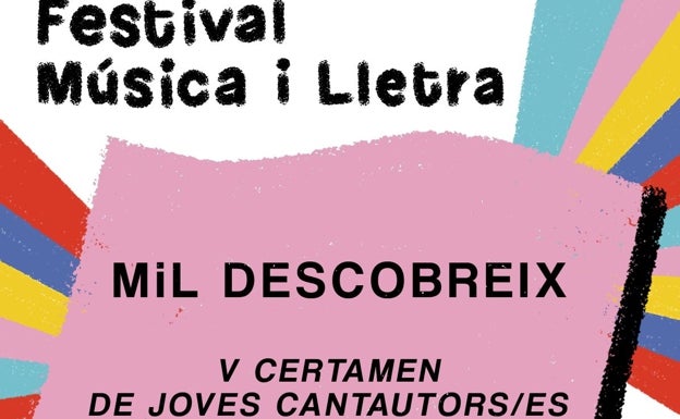 Xàtiva repartirá 2.700 euros en premios en la V edición del festival 'MiL Descobreix 2022' para jóvenes cantautores