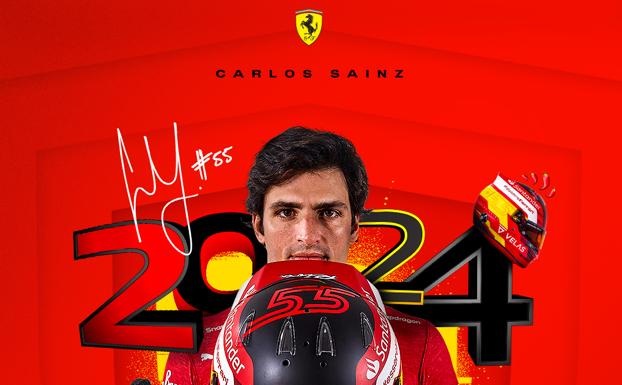 Carlos Sainz se gana la renovación con Ferrari hasta 2024