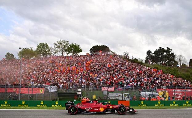 Lección de recuperación de Sainz para seguir soñando en Imola