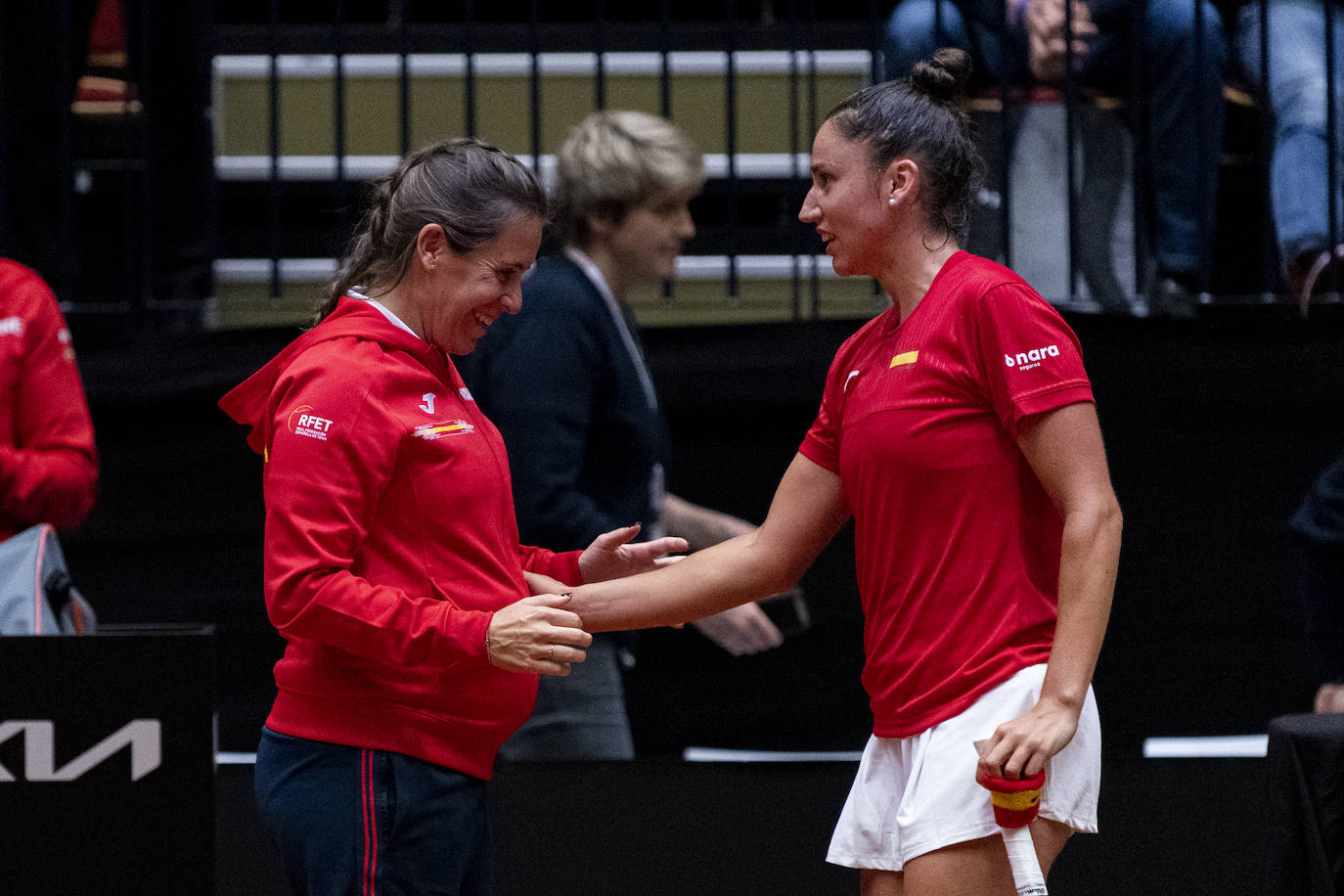 La mamá de Lucas es la 'jefa' del tenis español