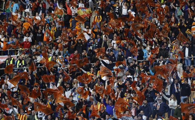 Mestalla recibirá al Valencia con un «bufandeo histórico» para el derbi ante el Levante