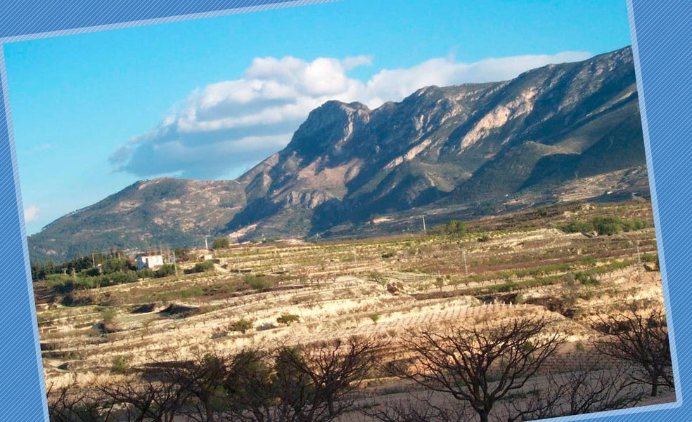 Hasta la cumbre de Benicadell desde Beniatjar