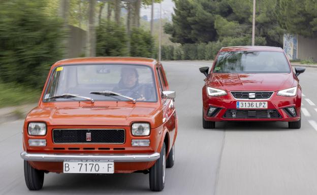 Del 127 al Ibiza: 50 años de evolución al volante