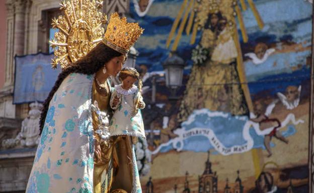 Programa de actos de la fiesta de la Virgen de los Desamparados en Valencia en 2022