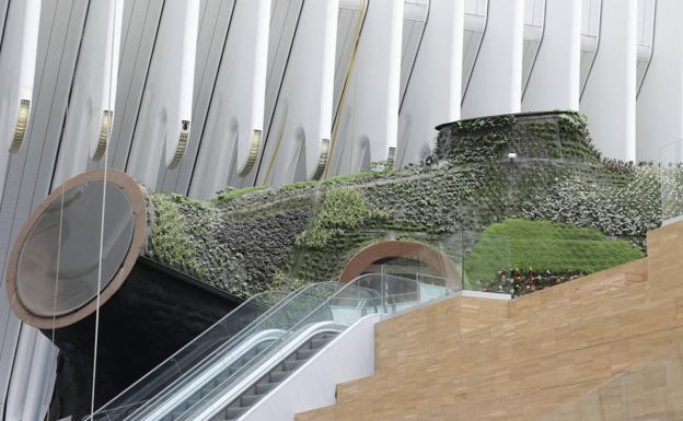 Así luce el interior de CaixaForum Valencia a dos meses de su apertura