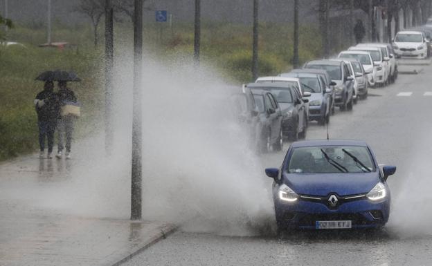 Los municipios valencianos donde más ha llovido este miércoles