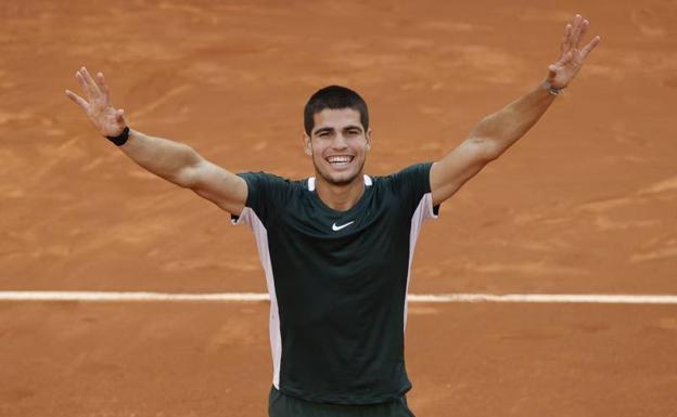 Alcaraz - Zverev: horario y dónde ver por televisión la final del Mutua Madrid Open