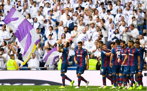 El Santiago Bernabéu ya conoce al Levante