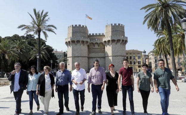 Compromís y Errejón le lanzan un órdago de unidad a un Podemos al filo de quedar fuera de Les Corts