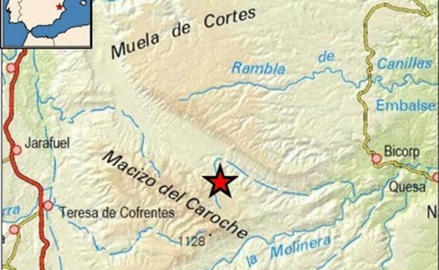 El terremoto en Bicorp de magnitud 2