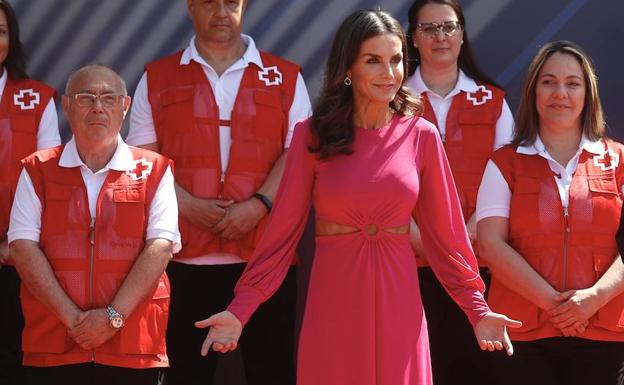 El vestido valenciano de 65 euros que ha llevado Letizia en Valencia