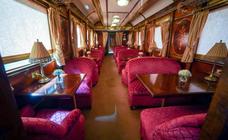 Un recorrido por los vagones de Al Ándalus, el tren más lujoso de España