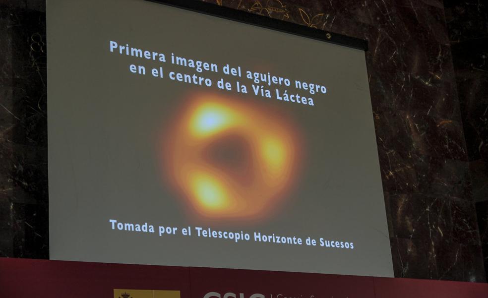 Este es el agujero negro del centro de nuestra galaxia