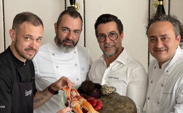 Dacosta y Rafa Zafra abren Llisa Negra en canal