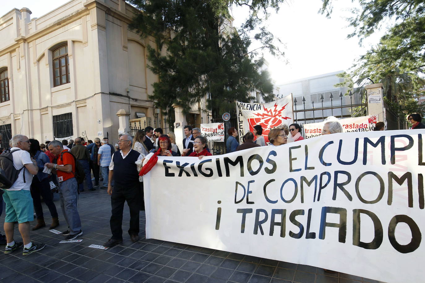 «El traslado de la subestación es innegociable para nosotros»