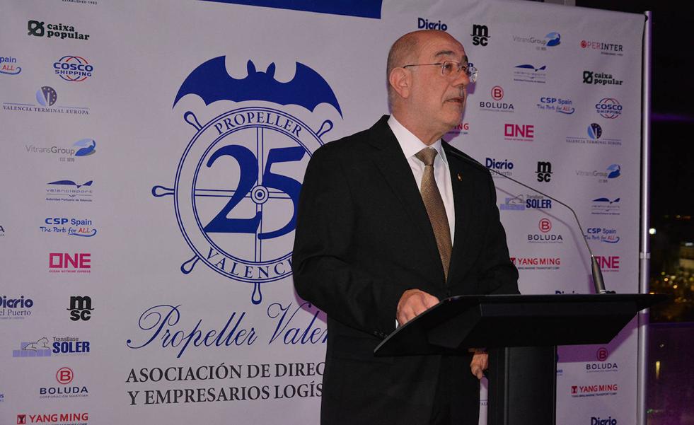 Propeller Valencia celebra su 25 aniversario con una reivindicación de la logística como motor económico