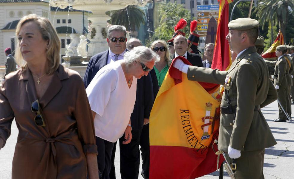 Los valencianos juran bandera en la Alameda
