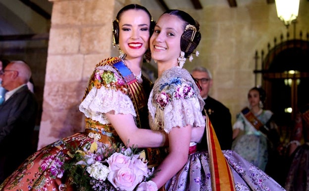 Aida Gavilà y Noa Dacosta, falleras mayores de Dénia 2023