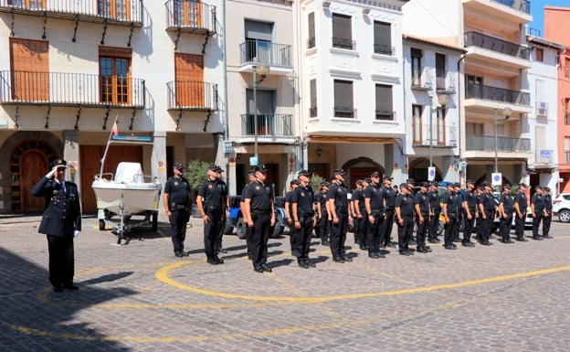 La Policía Local de Sagunto recibe dos Altas Distinciones de la Generalitat
