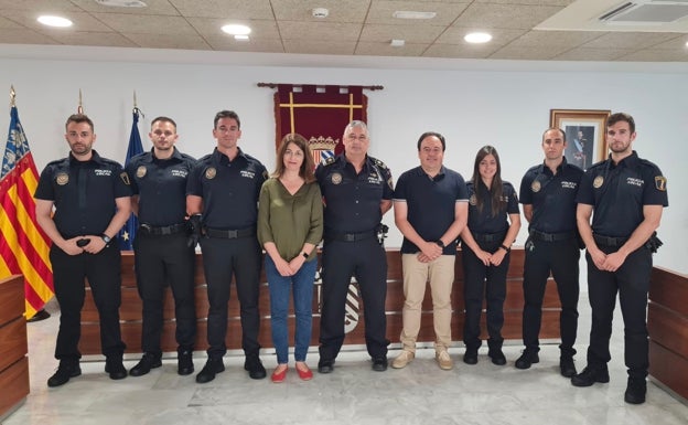 Finestrat incorpora a seis nuevos policías locales a su plantilla