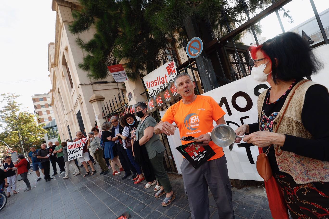 Los vecinos plantean volver al juzgado para el traslado de la subestación de Patraix