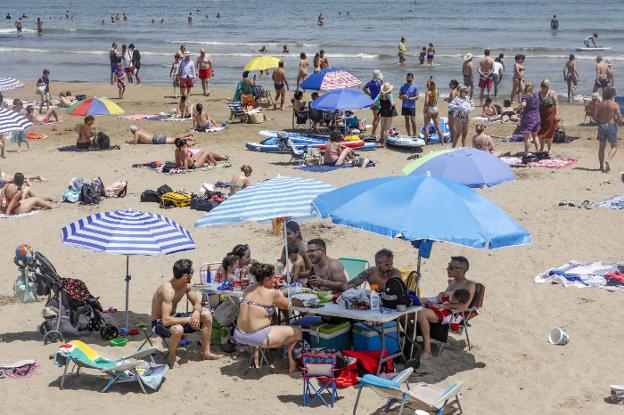 Aemet pronostica más calor y posibilidad de lluvias para esta semana en la Comunitat