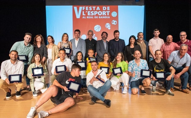 Todos los ganadores de la Festa de l'Esport de El Real de Gandia