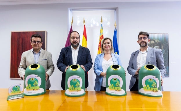 Premio para las fallas de Gandia por aumentar el reciclaje de vidrio durante las fiestas de 2022