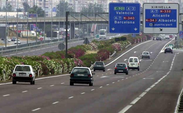 El multazo por conducir por el carril izquierdo y central