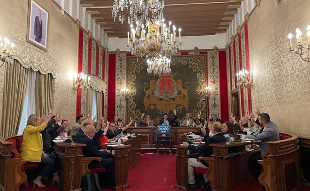 El pleno de Alicante rechaza el recorte al trasvase Tajo-Segura y pide al Consell que se sume a su defensa